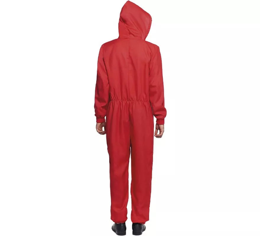 Translation missing: en.Disfraz o Mono trabajador rojo para hombre