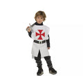Disfraz o Peto de Guerrero Medieval Blanco