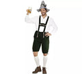Disfraz o Peto Lederhosen de Bávaro oscuro para hombre