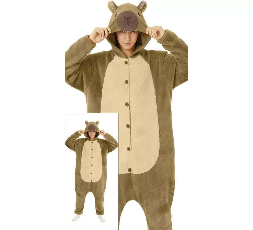 Disfraz o Pijama de Capibara para hombre