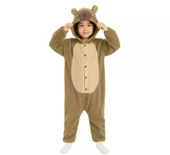Capybara Costume or Pajamas for Kids