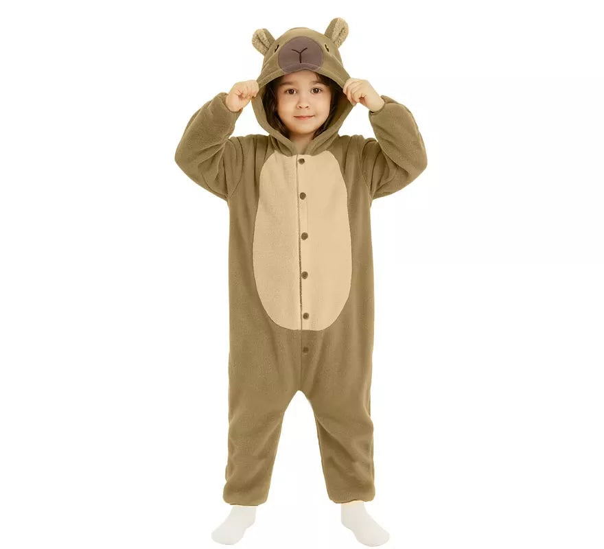 Translation missing: en.Disfraz o Pijama de Capibara para niños