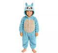 Disfraz o Pijama de Monstruo Lulú azul para niños