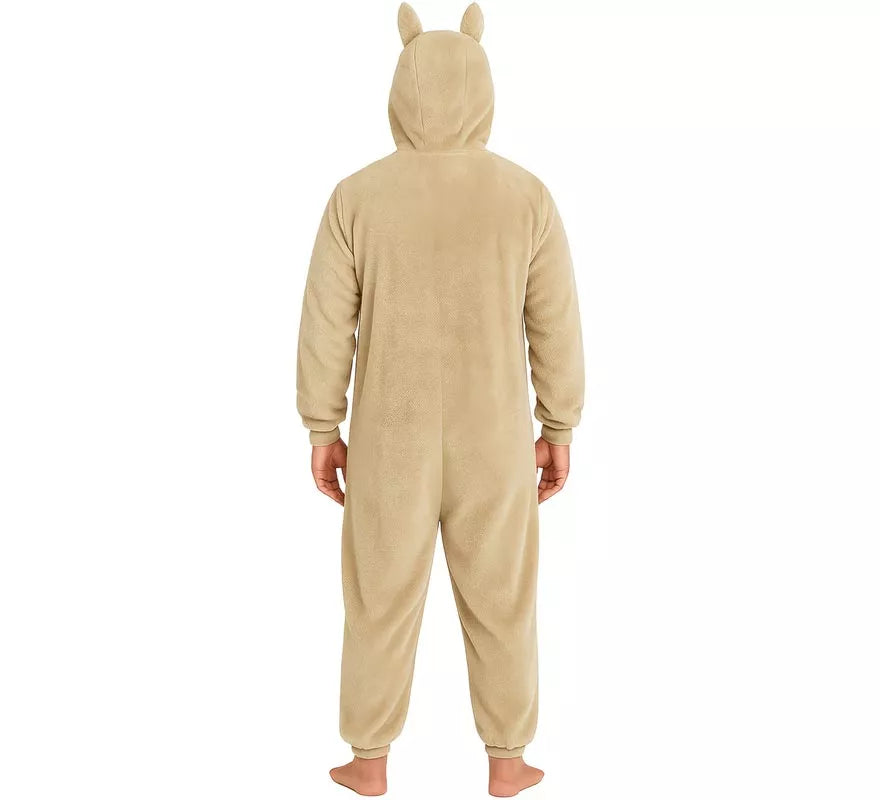 Translation missing: en.Disfraz o Pijama de Monstruo Lulú beige para hombre