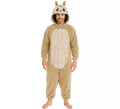 Disfraz o Pijama de Monstruo Lulú beige para hombre
