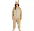 Disfraz o Pijama de Monstruo Lulú beige para mujer