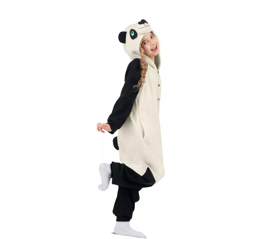 Disfraz o Pijama de Osa Panda con capucha para niños