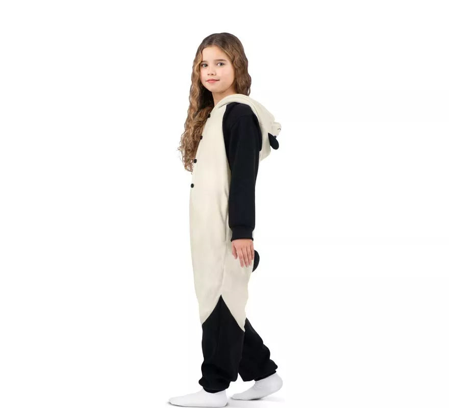 Disfraz o Pijama de Osa Panda con capucha para niños