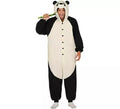 Disfraz o Pijama de Oso Panda con capucha para adulto