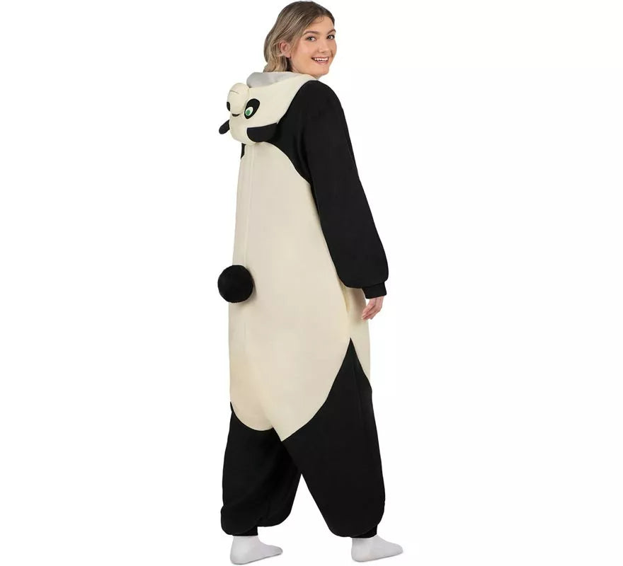 Translation missing: en.Disfraz o Pijama de Oso Panda con capucha para adulto