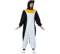 Disfraz o Pijama de Pingüino con capucha para adulto