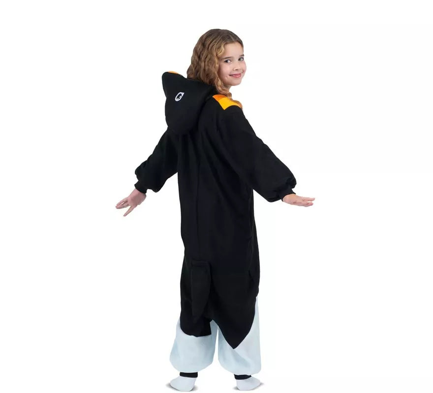 Translation missing: en.Disfraz o Pijama de Pingüino con capucha para niños