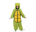 Disfraz o Pijama de Tortuga con capucha y cola para niños