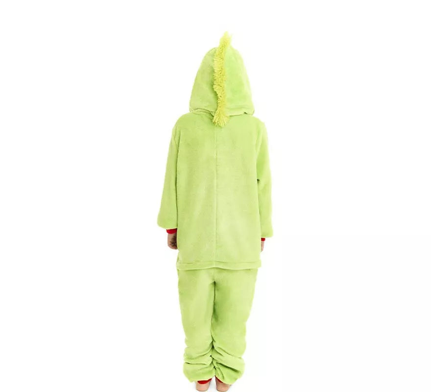 Translation missing: en.Disfraz o Pijama Duende Navideño verde para niños
