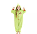 Disfraz o Pijama Duende Navideño verde para niños