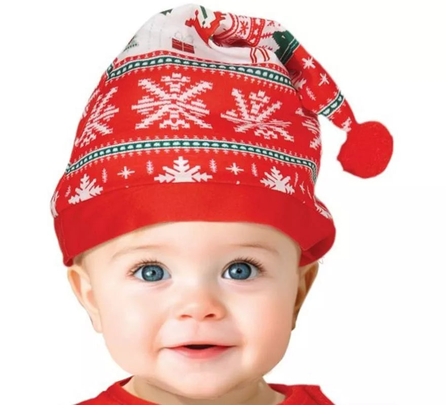 Disfraz o Pijama My 1st Christmas rojo para bebé