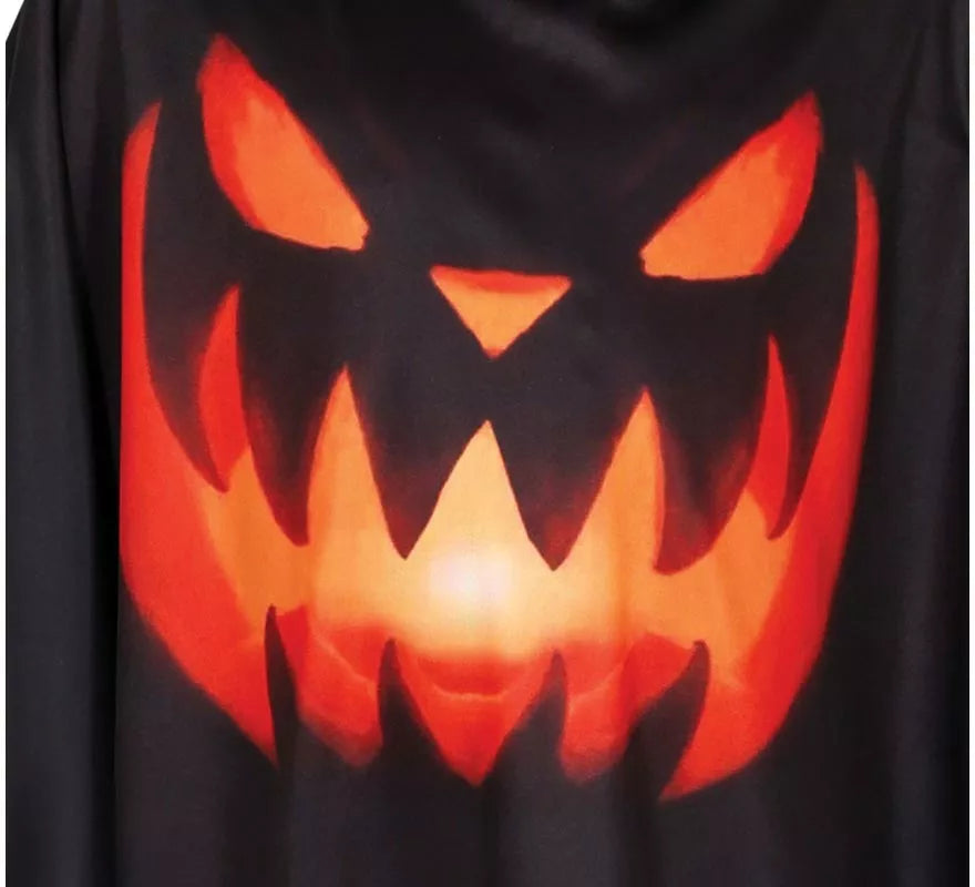 Translation missing: en.Disfraz o Poncho de Calabaza para niños
