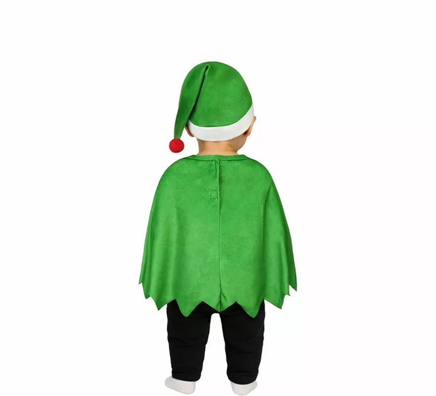 Disfraz o Poncho de Elfo para bebé