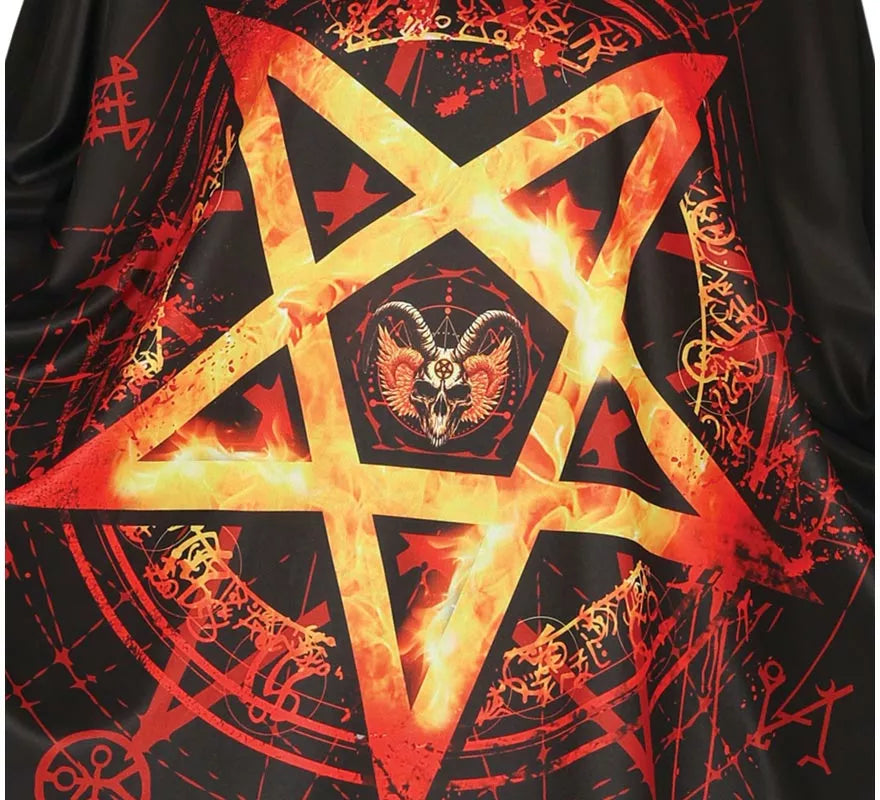 Translation missing: en.Disfraz o Poncho de Estrella Diabólica para mujer