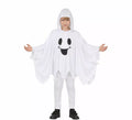 Disfraz o Poncho de Fantasma Sonriente para niños