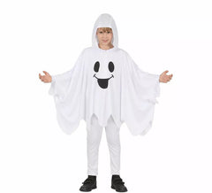 Smiling Ghost Costume or Poncho for Children