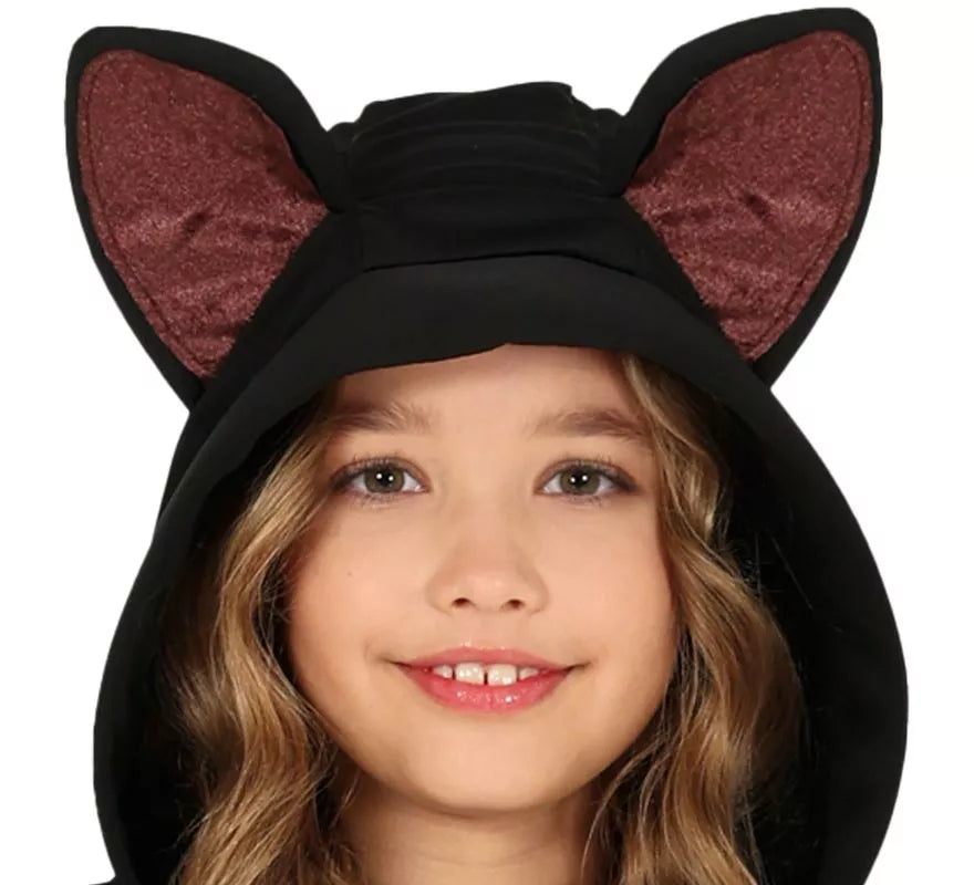 Disfraz o Poncho de Murciélago para niños