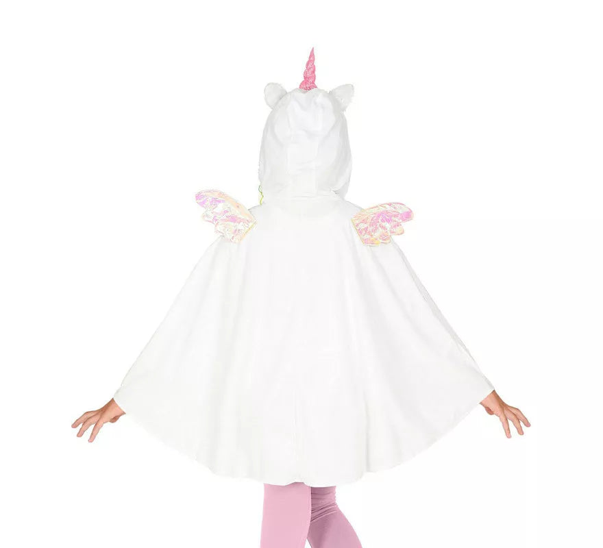 Translation missing: en.Disfraz o Poncho de Unicornio con Capucha para niños