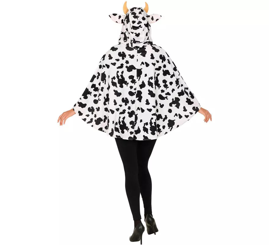 Translation missing: en.Disfraz o Poncho de Vaca con Capucha para adulto