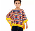 Disfraz o Poncho Mexicano para niños