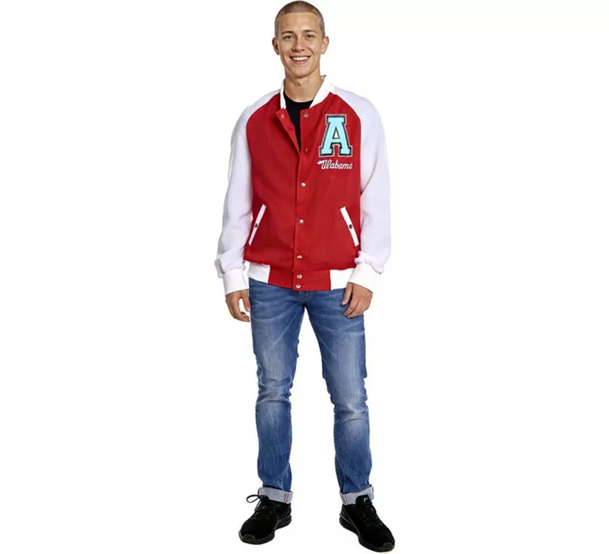 Disfraz o Sudadera de Estudiante College Años 50 para hombre