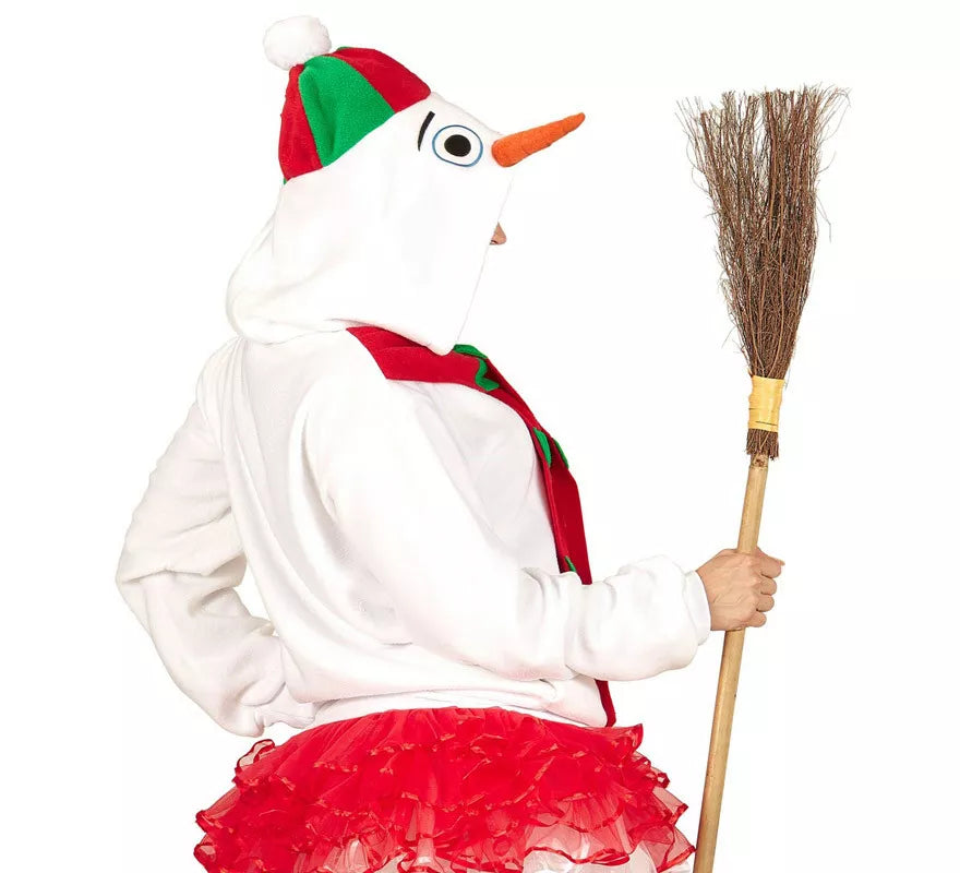 Disfraz o Sudadera de Muñeco de Nieve para adultos