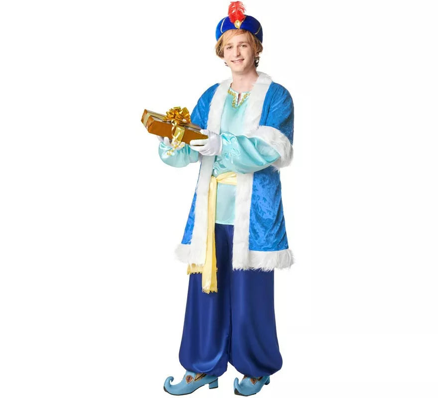 Translation missing: en.Disfraz o Traje de Paje Melchor DELUXE para hombre