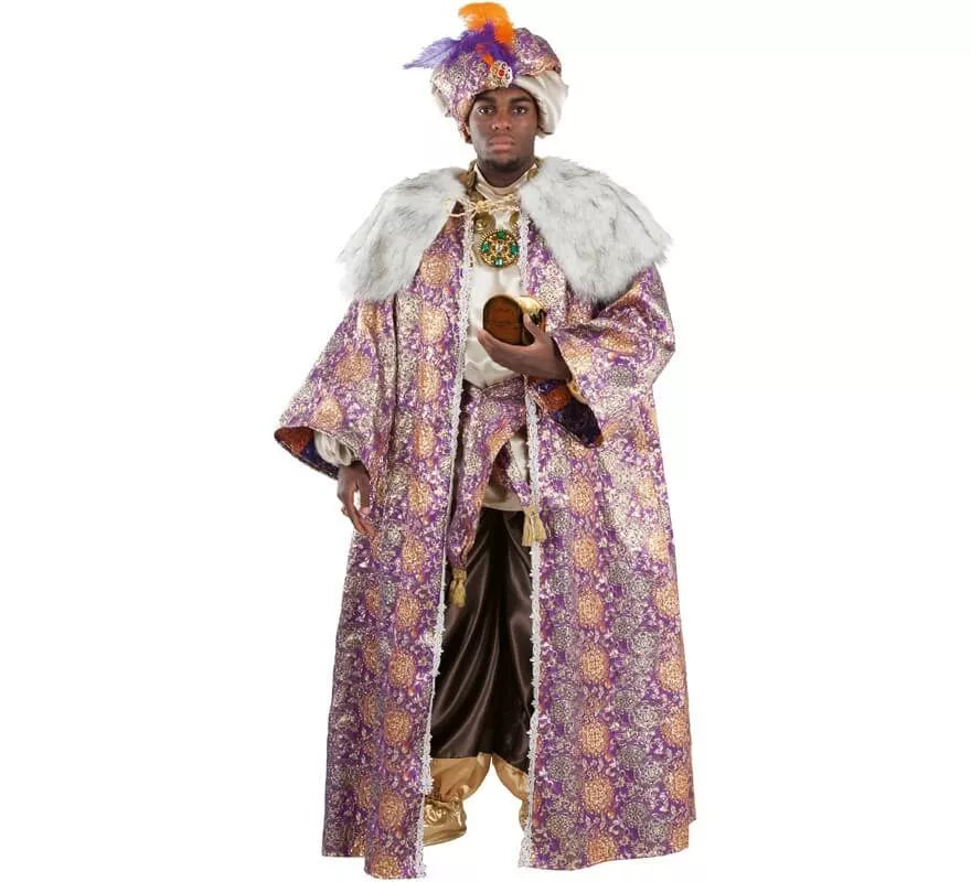 Translation missing: en.Disfraz o Traje de Rey Mago Baltasar DELUXE para hombre