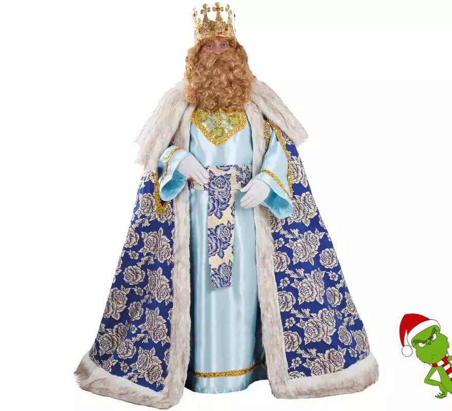 Disfraz o Traje de Rey Mago Gaspar DELUXE para hombre