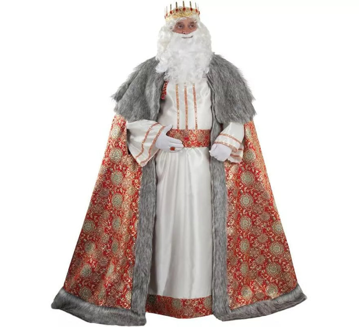 Disfraz o Traje de Rey Mago Melchor DELUXE para hombre