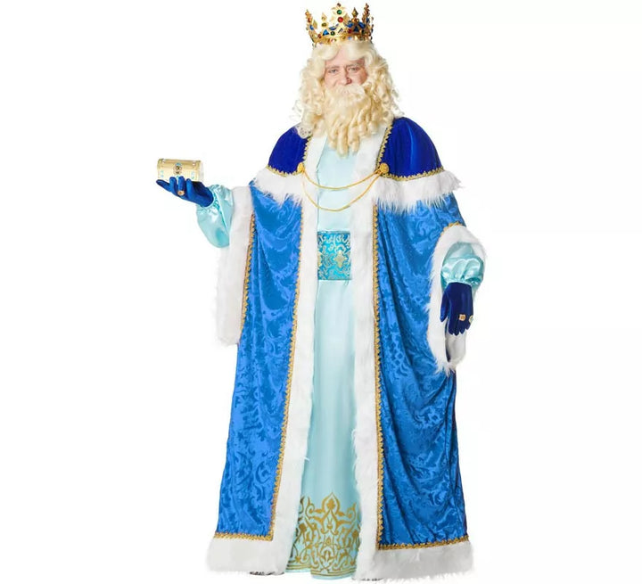 Disfraz o Traje de Rey Mago Melchor DELUXE para hombre