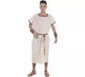 Disfraz o Túnica Beige de Romano para hombre