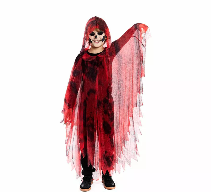Translation missing: en.Disfraz o Túnica de Espíritu Maligno rojo para niño