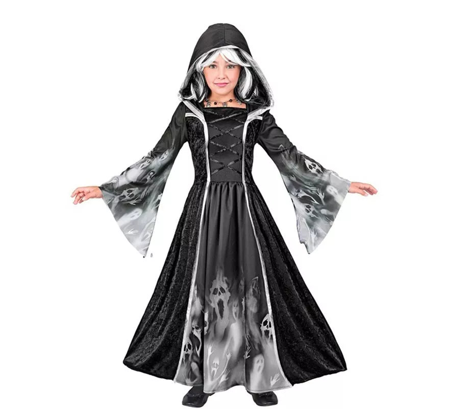 Disfraz o Túnica de Fantasma para niña