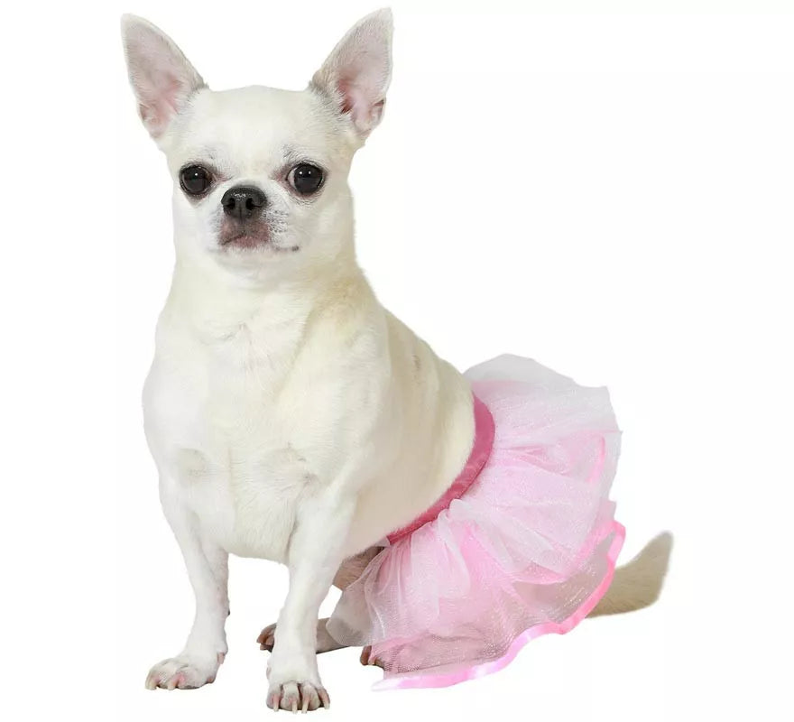 Translation missing: en.Disfraz o Tutú rosa para perro
