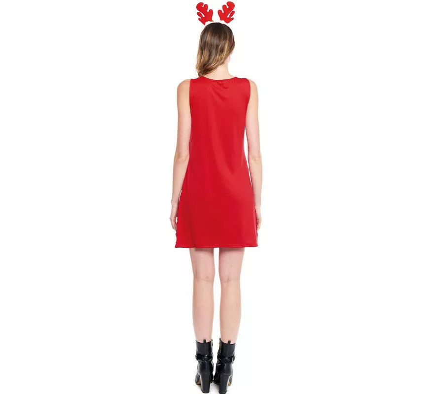 Disfraz o Vestido Lentejuelas de Reno para mujer