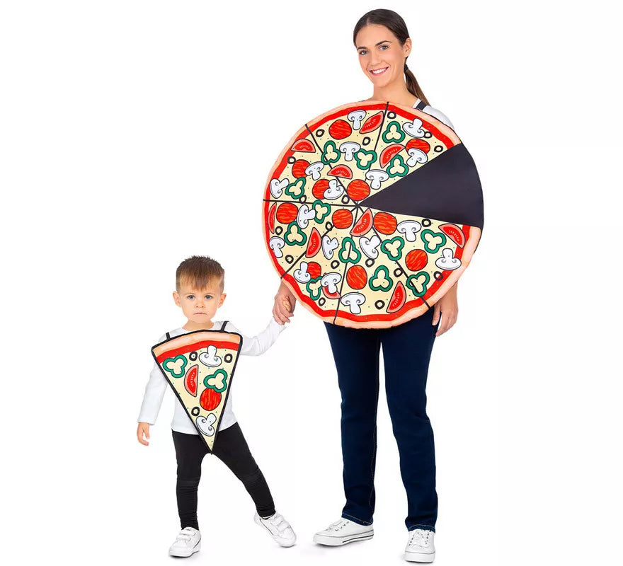 Translation missing: en.Disfraz Pack Pizza Party para bebé y adulto