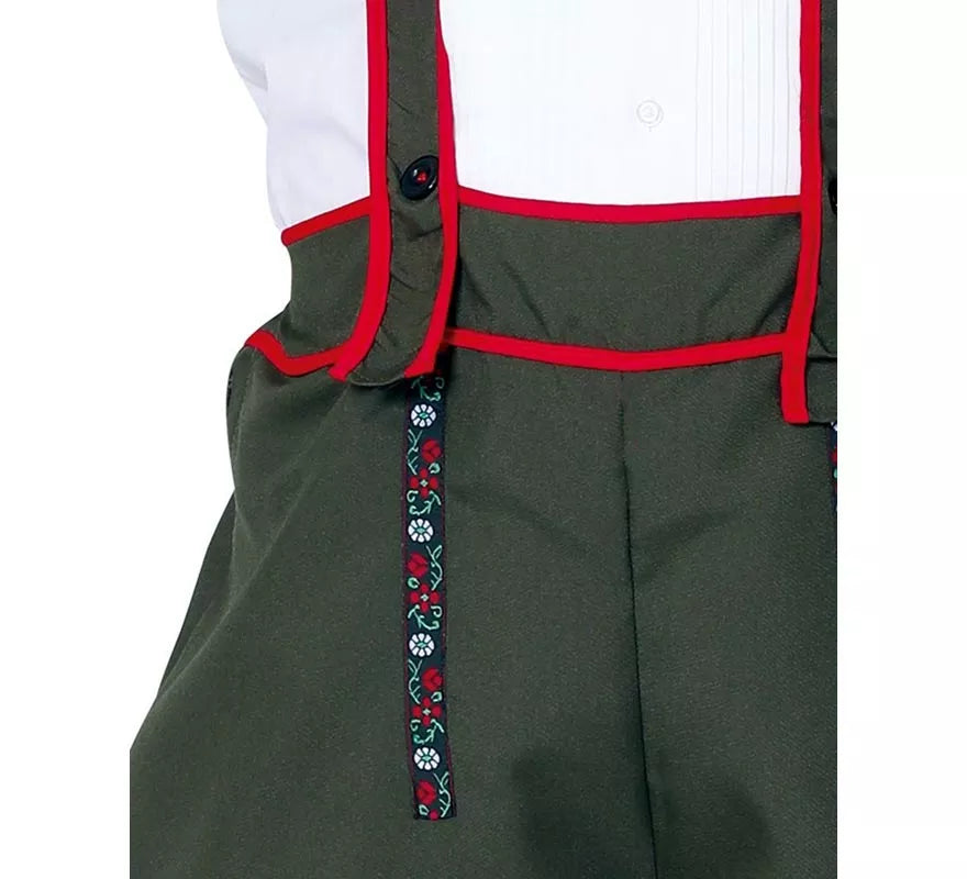 Disfraz para hombre de Tirolés verde