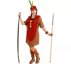 Brown India Women's Costume