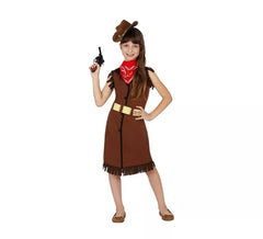 Brown Cowgirl Costume for Girls