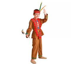 Brown Indian children's costume