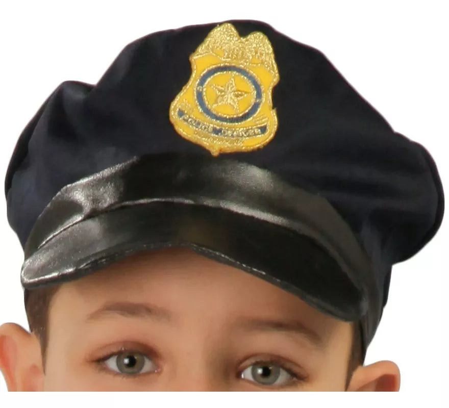 Disfraz para niños de Policía azul