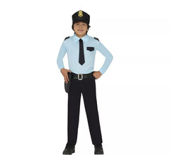 Blue Police Costume for Children