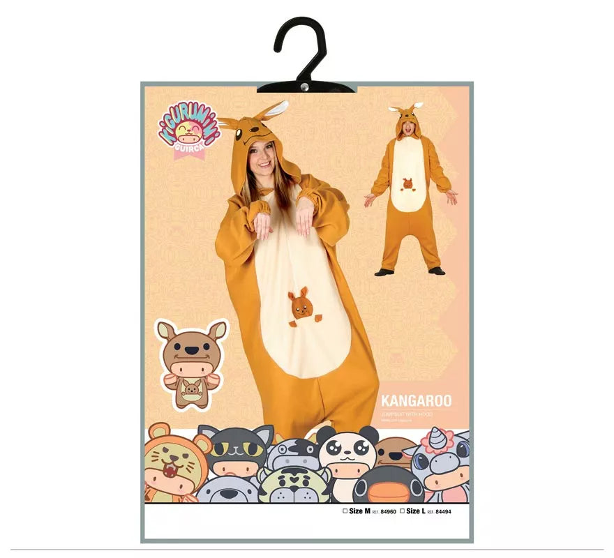 Disfraz Pijama de Canguro para adultos