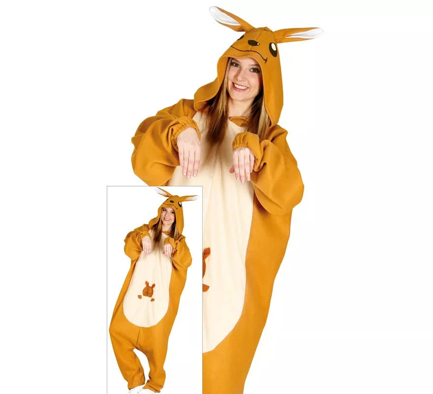 Disfraz Pijama de Canguro para adultos